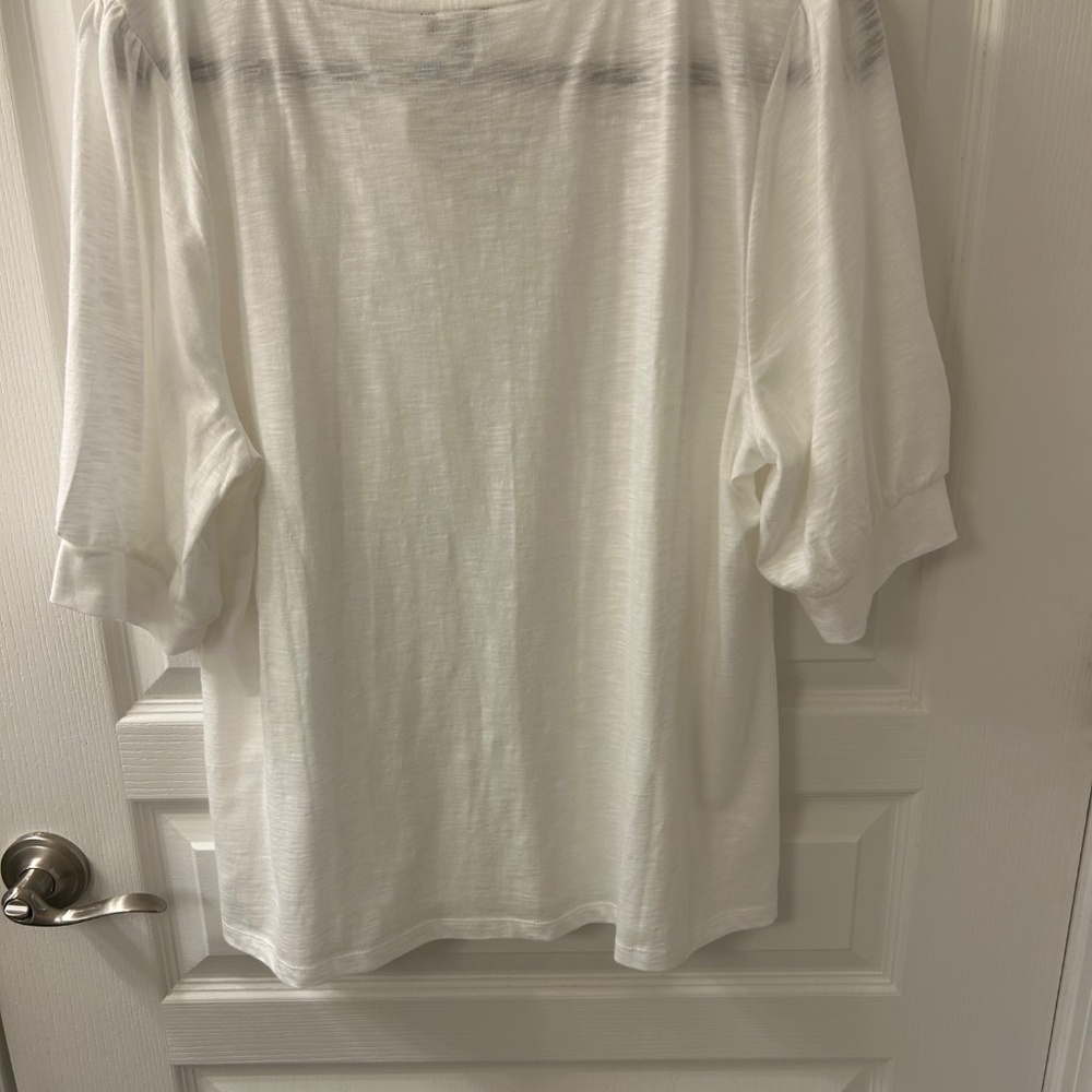 Talbots XL white top - Picture 4 of 4